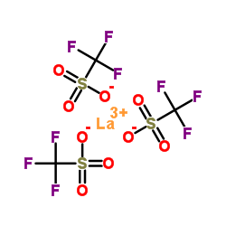 lanthanum(iii) triflate Structure