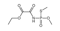 ethyl 2-[[methoxy(methylsulfanyl)phosphoryl]amino]-2-oxoacetate Structure