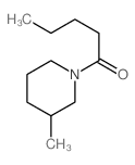 1-Pentanone,1-(3-methyl-1-piperidinyl)-结构式