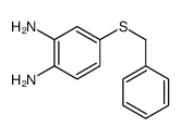 4-benzylsulfanylbenzene-1,2-diamine结构式