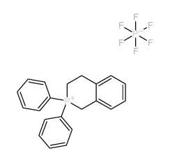 2,2-diphenyl-3,4-dihydro-1H-isophosphinolin-2-ium,hexafluorophosphate结构式