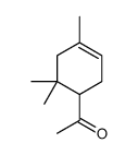 1-(4,6,6-trimethylcyclohex-3-en-1-yl)ethanone结构式