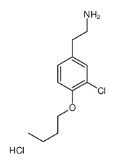 2-(4-BUTOXY-3-CHLOROPHENYL)ETHYLAMINEHYDROCHLORIDE picture