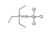 triethyl(trichlorogermylimino)-λ5-phosphane Structure