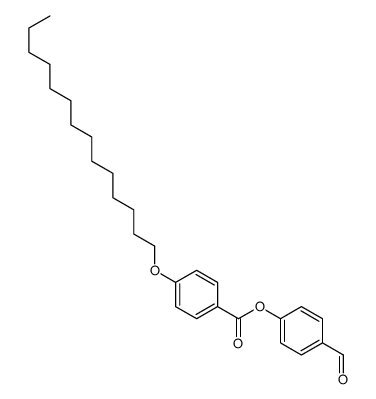 (4-formylphenyl) 4-tetradecoxybenzoate Structure