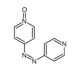 (1-oxidopyridin-1-ium-4-yl)-pyridin-4-yldiazene Structure