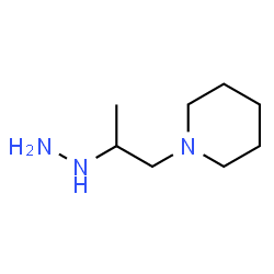 Piperidine,1-(2-hydrazinopropyl)- (6CI,7CI,8CI) Structure