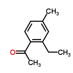 Ethanone, 1-(2-ethyl-4-methylphenyl)- (9CI) structure
