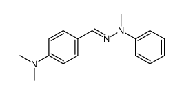 4-dimethylamino-benzaldehyde-(methyl-phenyl-hydrazone) Structure