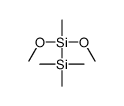 1,1-Dimethoxy-1,2,2,2-tetramethyldisilane结构式