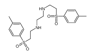 N,N'-bis[2-(4-methylphenyl)sulfonylethyl]ethane-1,2-diamine结构式