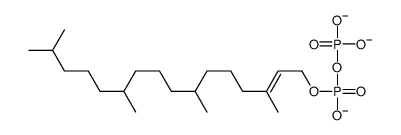 [oxido(3,7,11,15-tetramethylhexadec-2-enoxy)phosphoryl] phosphate Structure