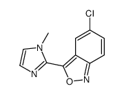 5-chloro-3-(1-methylimidazol-2-yl)-2,1-benzoxazole Structure