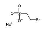 Sodium 2-bromoethanesulfonate structure