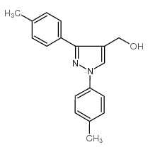 (1,3-dip-tolyl-1h-pyrazol-4-yl)methanol structure