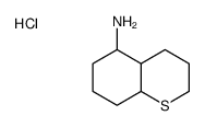 3,4,4a,5,6,7,8,8a-octahydro-2H-thiochromen-5-amine,hydrochloride结构式