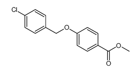 methyl 4-[(4-chlorophenyl)methoxy]benzoate结构式