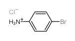 4-Bromoaniline hydrochloride structure