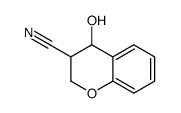 4-hydroxy-3,4-dihydro-2H-chromene-3-carbonitrile Structure