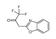 3-(1,3-benzoxazol-2-yl)-1,1,1-trifluoropropan-2-one Structure