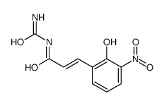 N-carbamoyl-3-(2-hydroxy-3-nitrophenyl)prop-2-enamide Structure