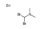 1,1-dibromo-N,N-dimethylmethanamine,tin结构式