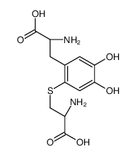 6-S-cysteinyldopa structure
