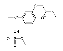 methyl sulfate,trimethyl-[3-[2-(methylamino)-2-oxoethoxy]phenyl]azanium Structure