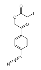 4-azidophenacyl iodoacetate结构式