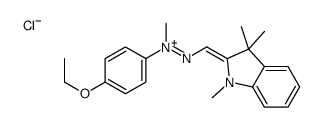 2-[[(4-ethoxyphenyl)methylhydrazono]methyl]-1,3,3-trimethyl-3H-indolium chloride picture