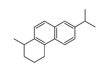 1-methyl-7-propan-2-yl-1,2,3,4-tetrahydrophenanthrene Structure