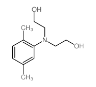 Ethanol,2,2'-[(2,5-dimethylphenyl)imino]bis- Structure