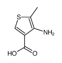 METHYL 4-AMINO-5-METHYLTHIOPHENE-3-CARBOXYLATE structure