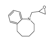 1-(oxiran-2-ylmethyl)-3,4,5,6-tetrahydro-2H-1-benzazocine结构式