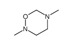2,5-dimethyl-1,2,5-oxadiazinane结构式