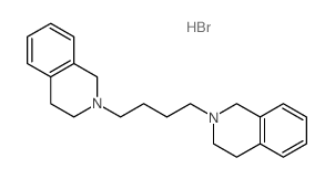 2-[4-(3,4-dihydro-1H-isoquinolin-2-yl)butyl]-3,4-dihydro-1H-isoquinoline structure