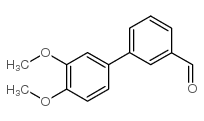 3,4-二甲氧基联苯-3-甲醛结构式