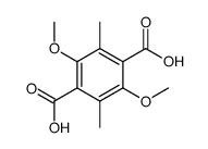 2.5-Dimethoxi-3.6-dimethylterephthalsaeure结构式