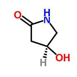 (S)-4-Hydroxy-2-pyrrolidinone structure