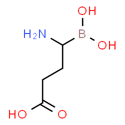 4-amino-4-boronobutanoic acid结构式