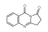2,3-dihydropyrrolo[2,1-b]quinazoline-1,9-dione Structure