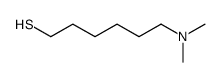 6-(dimethylamino)hexane-1-thiol Structure