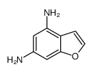 4,6-Benzofurandiamine(9CI)结构式