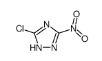1H-1,2,4-Triazole,3-chloro-5-nitro-(9CI) structure