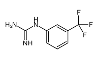 N-(3-TRIFLUOROMETHYL-PHENYL)-GUANIDINE结构式