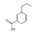 3-Pyridinecarboxylicacid,1,4-dihydro-1-propyl-(9CI) structure