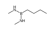bis-(methylamino) butylborane Structure