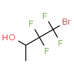 4-Bromo-3,3,4,4-tetrafluoro-2-butanol Structure