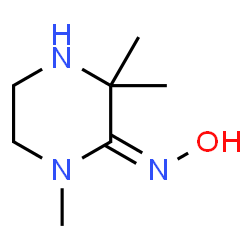 Piperazinone,1,3,3-trimethyl-,oxime,(E)- (9CI)结构式