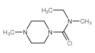 1-Piperazinecarboxamide,N-ethyl-N,4-dimethyl-(9CI) Structure